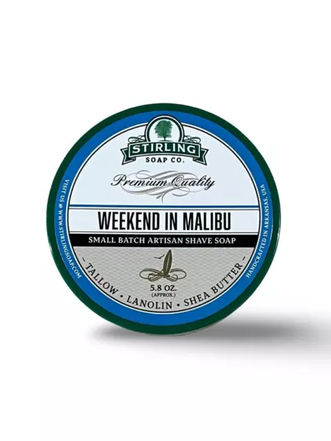 Stirling Soap Company Savon De Abrba Weekend IN Malibu