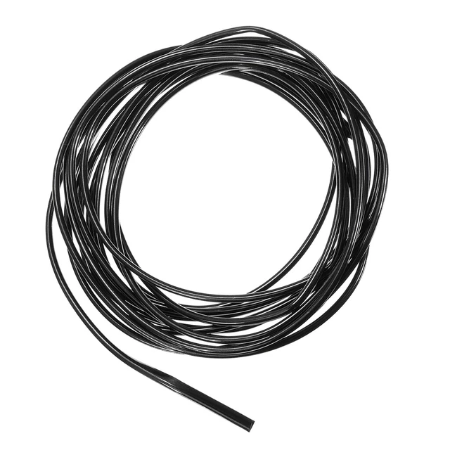 Protection Bords Caoutchouc Adhésive 4m - Forme U 1,5mm - Pour Portes Voiture, Meubles & Vitres