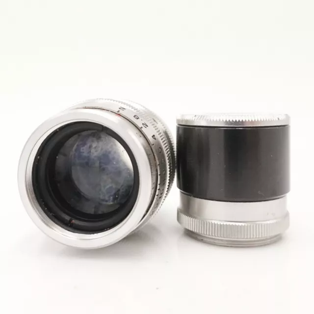 SOM Berthiot Cinor B 35mm f/2 Cine Lens - D Mount - Spare Parts / Repair LS-4075