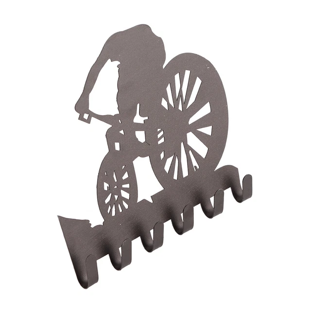 Wall Mounted Hook Rack Bag Hanger Mountain Bike Design Coat Rack 3