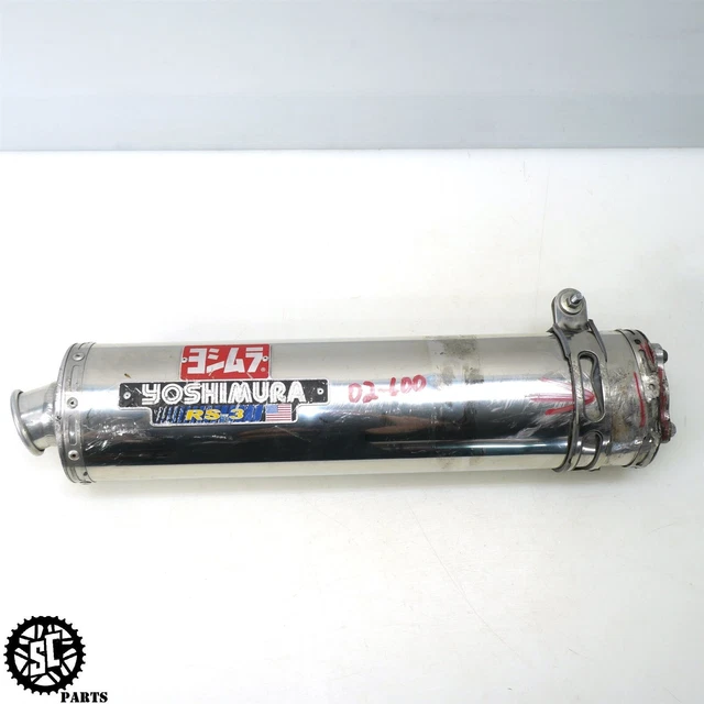 01-03 2002 Suzuki Gsxr600 Yoshimura Rs-3 Slip Bolt On Exhaust S36