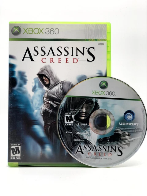 Assassins Creed AC 1 Spiel für XBOX 360 mit Anleitung NTSC Englisch