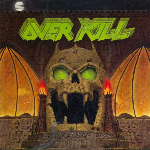 CD -  Overkill - The Years of Decay - Thrash Metal - 1989