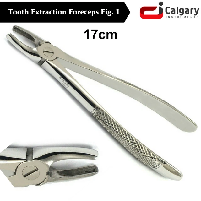 TOOTH EXTRACTION FORCEPS for Lower Upper Molars Fig.1 Teeth Extracting