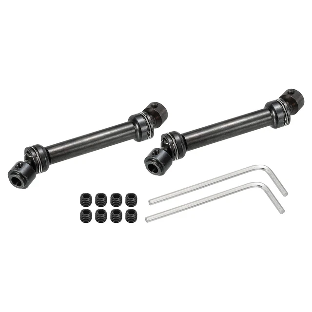 RC Drive Shaft CVD Car Front Transmission Shaft with M3 Screws Metal 86-128mm
