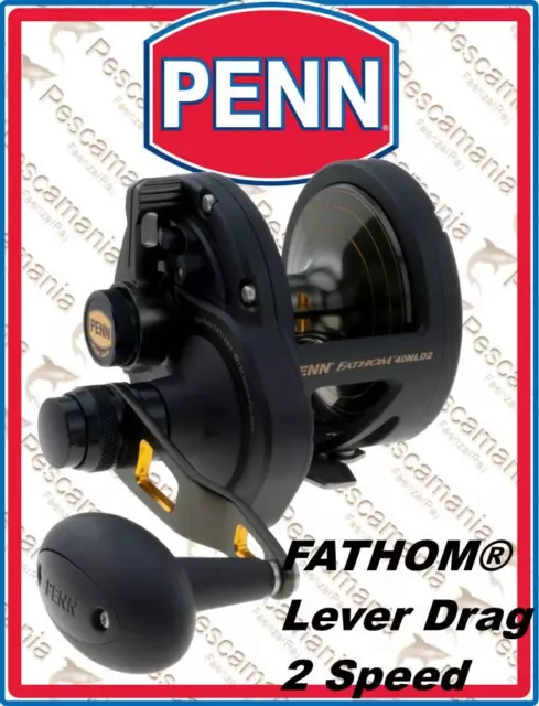 Moulinet De Pêche PENN Commander Pro 20 LW – Fabriqué Aux USA, Occasion