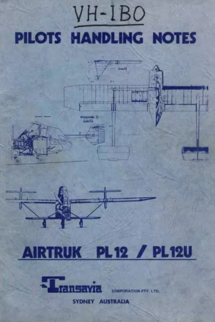 TRANSAVIA PL.12 AIRTRUK AGRICULTURAL AIRCRAFT.                   DOWNLOAD or DVD