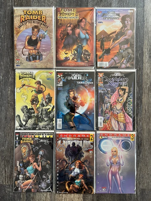 Image Comics - Tomb Raider Lot Of 9 Comics VF JP