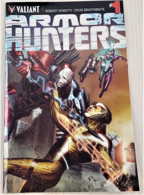 Armor Hunters #1 by Robert Venditti (2014) Valiant - Special Cover