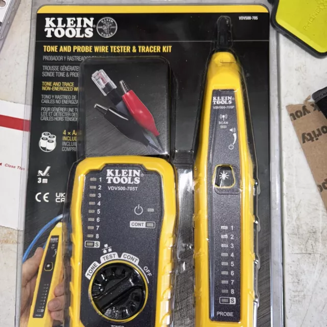 Klein Tools VDV500-705 Tone and Probe Tester and Tracer Kit