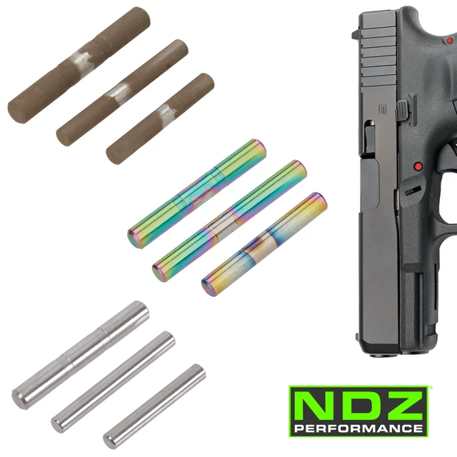 FOR GLOCK GEN 5 17 19 Pin Kit Trigger Housing Ext Stainless Steel