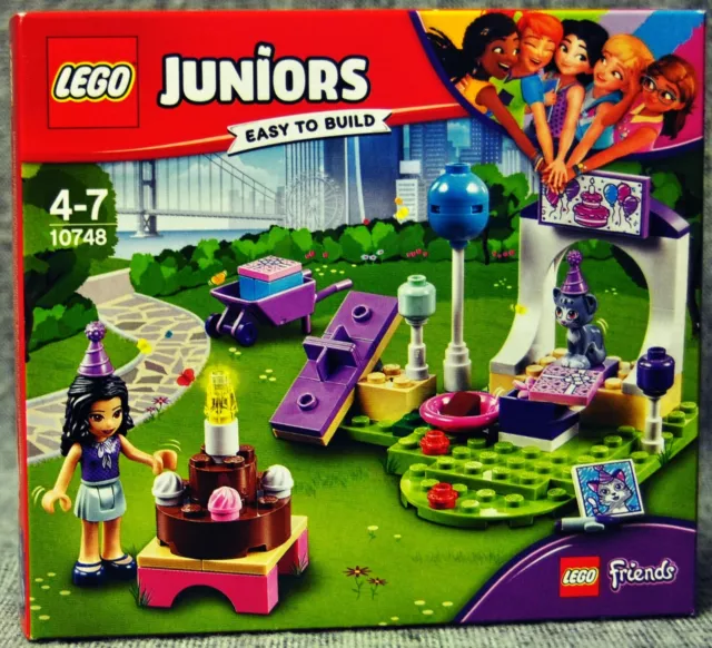 Lego 10748 Emmas Party Juniors Friends Nuevo