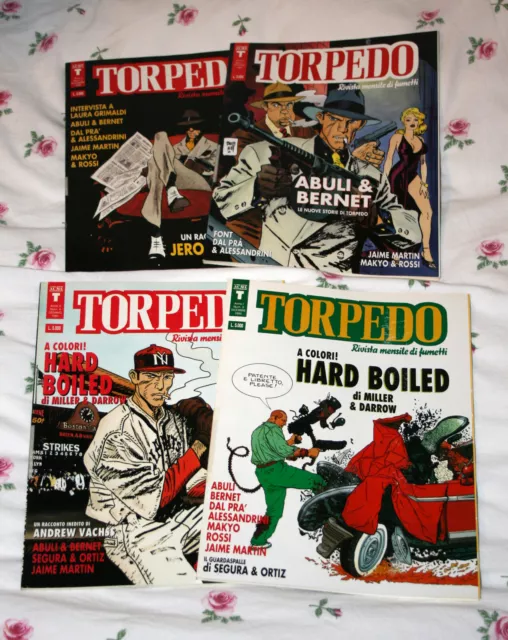 Rivista TORPEDO ed. ACME originale nn° 1/9