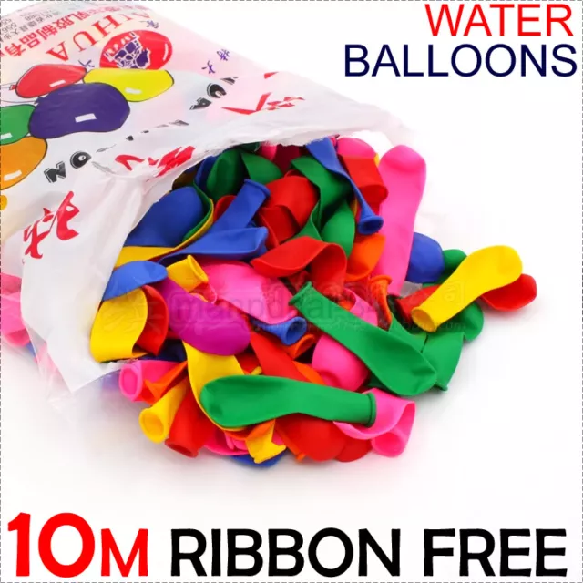 1000 Water Balloons Outdoor Summer Party Fun Water Bombs Garden Party Baloons UK