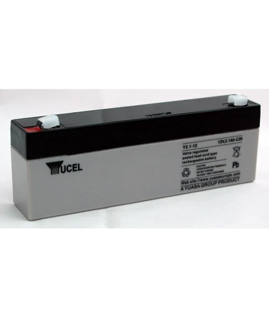 Batterie Yuasa Plomb étanche NP2.1-12fr 12V 2.1Ah - Foto 6