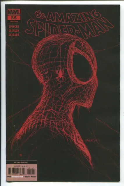 AMAZING SPIDER-MAN #55 - PATRICK GLEASON 2nd PRINTING COVER - MARVEL COMICS/2021