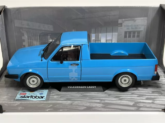 Volkswagen Caddy MK1 1982 Bleu 1:18 Echelle Solido 1803509