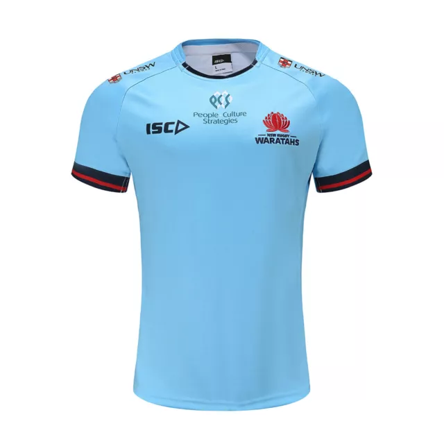 NSW Waratahs 2023 Home Jersey Sizes Medium - 7XL ISC New South Wales Rugby Union