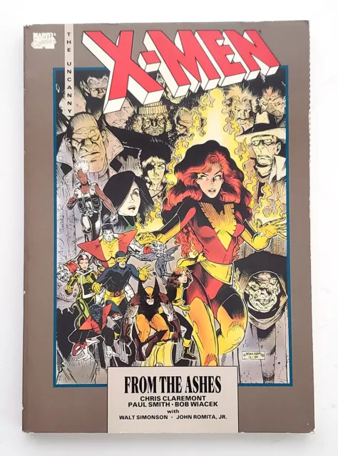 1990 Marvel Comics X-Men From the Ashes TPB OOP Chris Claremont