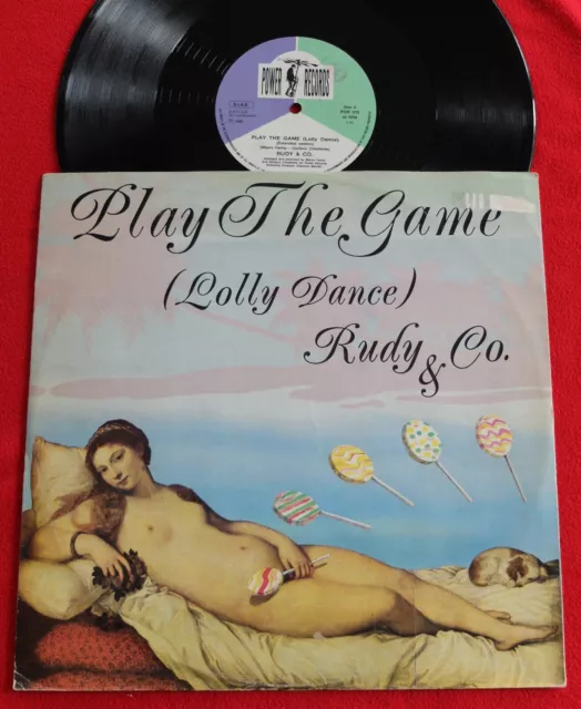 45RPM ITALO DISCO RUDY & Co. PLAY THE GAME (MAURO FARINA 1986 PDR 010)