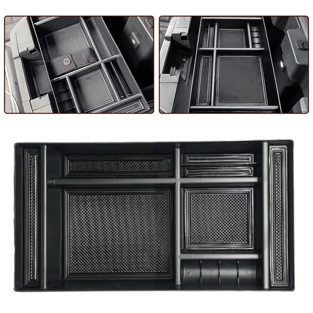 NFSpeeding Organisateur Console Centrale Compatible Lexus NX 2022 2023 NX250 NX350 NX350h NX450h+ - Boîte Rangement Accoudoir