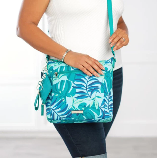 Samantha Brown To-Go Zip-Front Essential Crossbody ~ Yellow 6