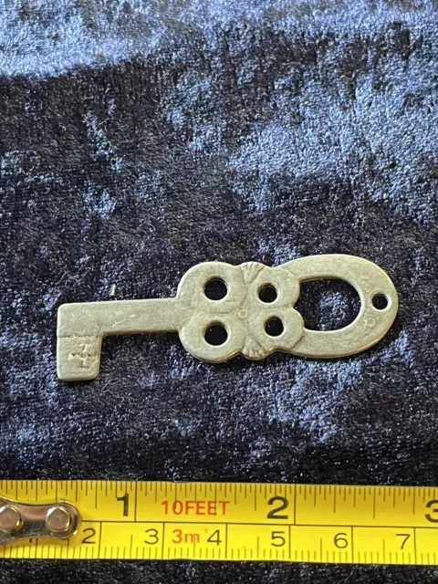 Antique Key Old Piece Metal Detector Find Curios Medieval? Unusual Piece