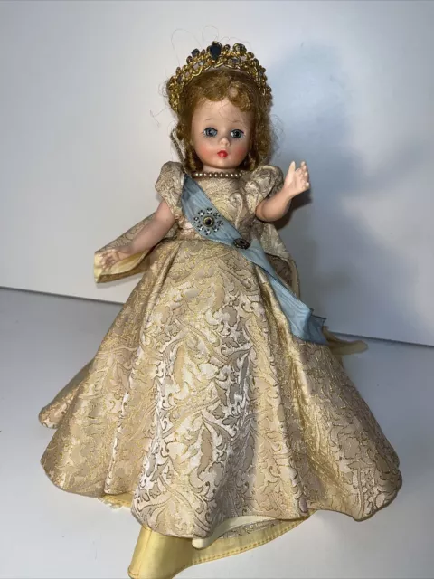 Madame Alexander Cissette Queen Elizabeth Coronation Doll Vintage 10-inch  1959