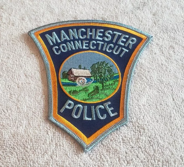 Manchester Connecticut Police Shoulder Patch