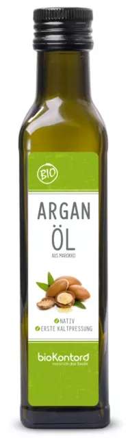 BIO Arganöl aus Marokko 250ml - nativ kaltgepresst - Bioqualität - bioKontor