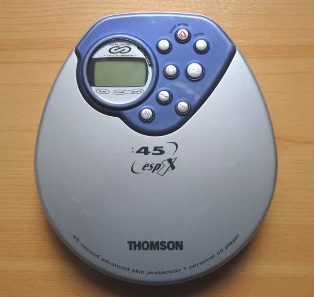 THOMSON LAD 799 portable CD-Player CD-Spieler ESPX tragbar CD-R/RW compatible
