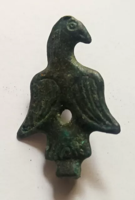 Beautiful Ancient Roman Bronze Eagle Fibula (Brooch) 200-300 Ad