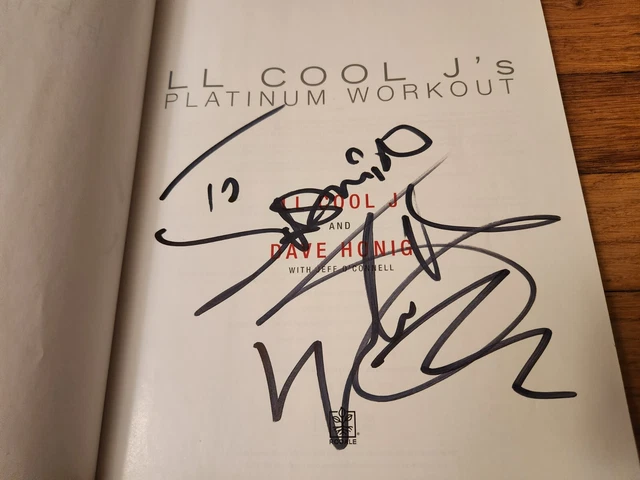 Ll Cool J Workout Routine LL COOL J SIGNÉ LL Cool J's Platinum Workout 2007 première édition HB ...