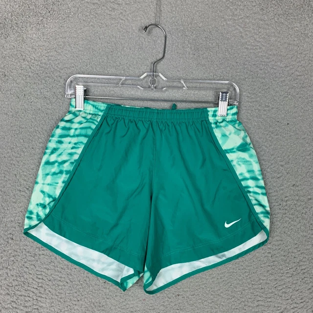 Nike Dri-Fit Girls Shorts Activewear Running Yoga Green Liner Size X-Large XL
