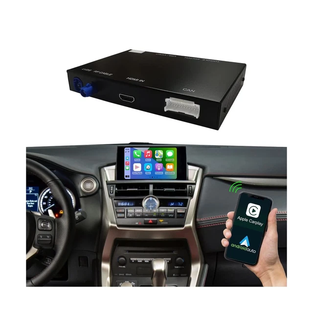 ROAD TOP WIRELESS Carplay Retrofit Kit Decoder for Lexus NX RX is ES GS