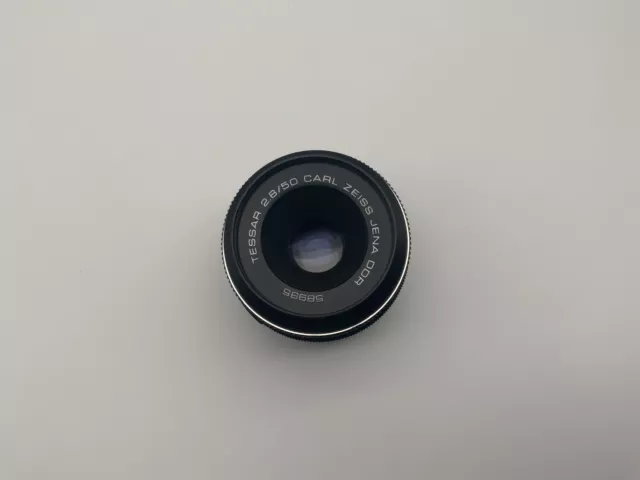 CARL ZEISS JENA DDR Objektiv Lens Tessar 2,8/50 für M42 50mm