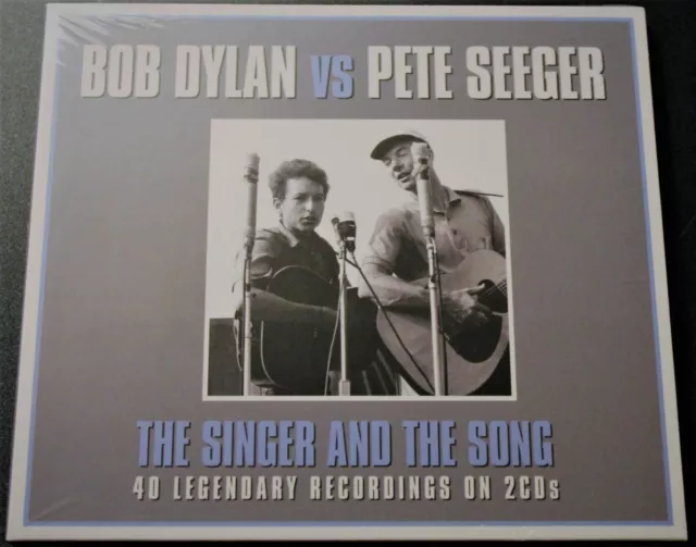 Bob Dylan vs Pete Seeger - The Singer And The Song (2xCD) (NOT2CD528) (Neu+OVP)