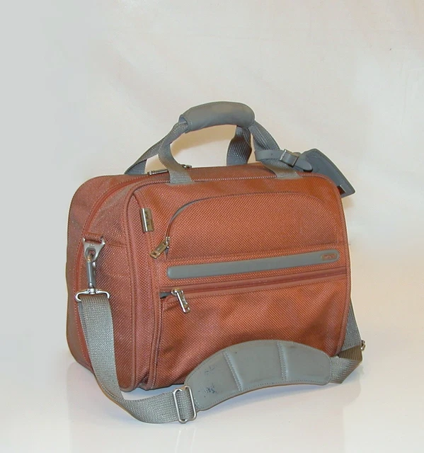 TUMI Alpha Limited Edition FXT Ballistic Nylon 15" Accessory Satchel ~ 22155 SH4