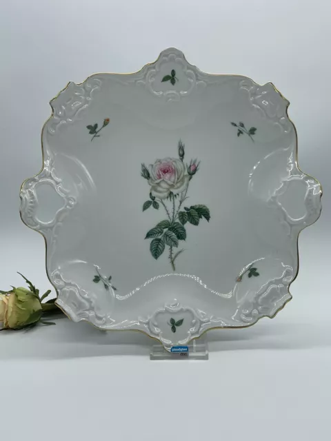 Platter Serving Akla Kaiser White Rose Pageantry Bowl 11 13/16x12 3/16in New