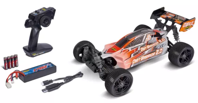 Carson C404199 X10 Dirt Warrior Sport 2.0 RTR RC Buggy 1:10 Scale