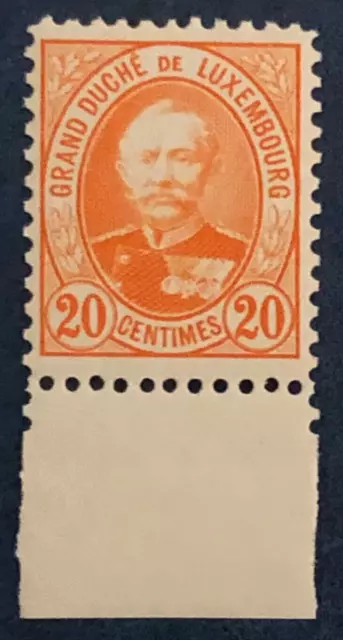 LUXEMBOURG 1891  GH Adolf  20  c Mi 59 Yt 61 MNH ** postfrisch (S)