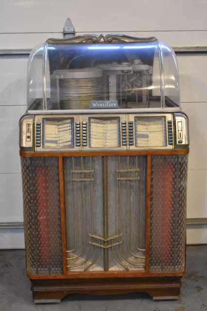 Wurlitzer Jukebox Model 1400 1951 (1950s) Complete Juke Box CLASSIC ROCK n ROLL