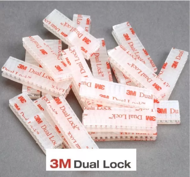 3M Dual lock SJ 3560  adesivo 3COPPIE 35mmx12,5mm GOPRO  cellulare