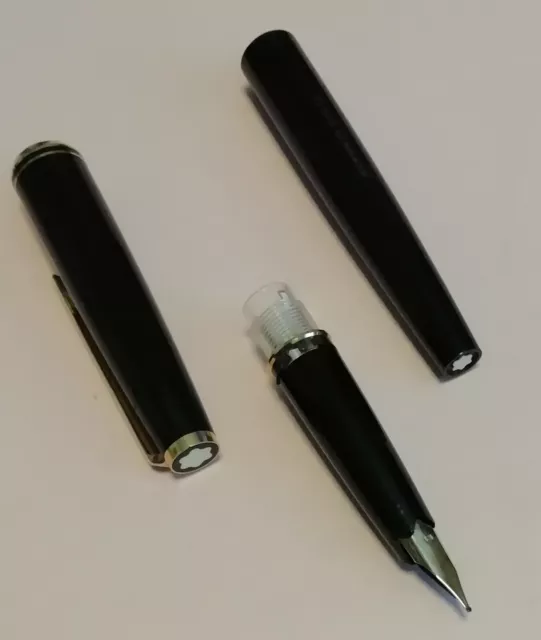 Montblanc Meisterstück Patronenfüller N° 12 o. 14 Feder 585 Gold