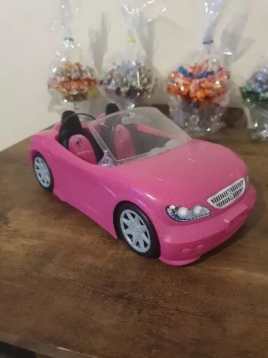 Mattel Barbie Pink Glitter Glam 2 Seater Convertible Car 2013