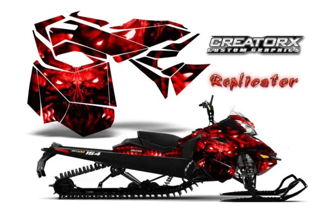 Ski-Doo Rev Xm Summit Snowmobile Sled Graphics Kit Wrap Creatorx Decal Rcr