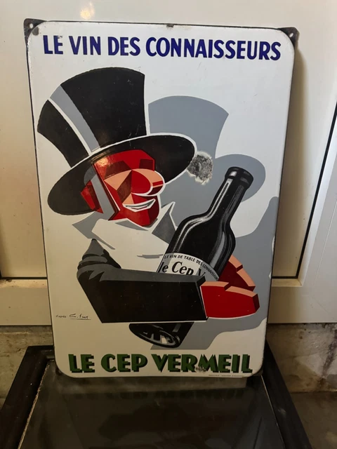 CHOCOLAT-MENIER Annonce originale entoilée L'ILLUSTRATION 4/11/1933 (HENCHOZ