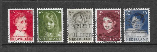 Netherlands 1957 - Annual Child Welfare Stamps - Child Portraits - Used