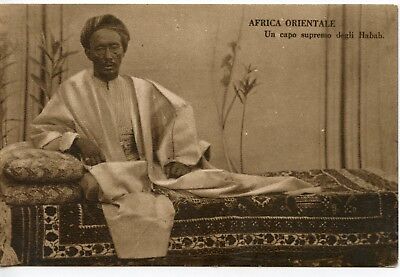 Postcard/africa/Africa East a capo supremo degli habab