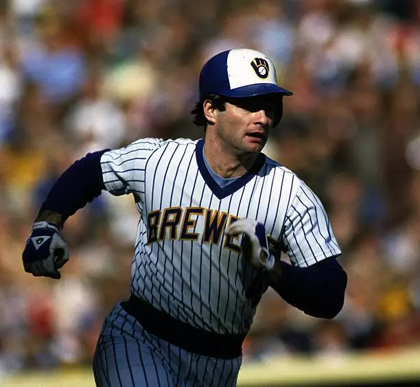 Paul Molitor Of The Milwaukee Brewers 1980s Old Baseball Photo
